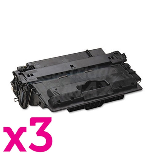 3 x HP Q7570A (70A) Generic Black Toner Cartridge - 15,000 Pages
