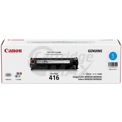 Original Canon CART-416 Cyan Toner Cartridge