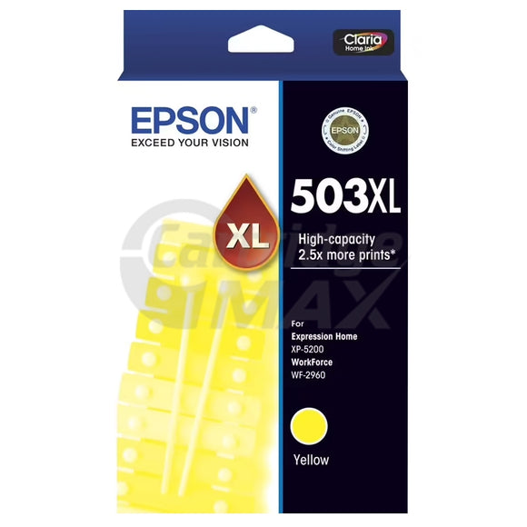 Epson 503XL (C13T09R492) Original Yellow High Yield Inkjet Cartridge