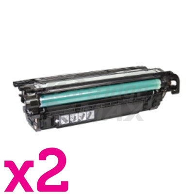 2 x HP CE264X (646X) Generic Black Toner Cartridge - 17,000 Pages