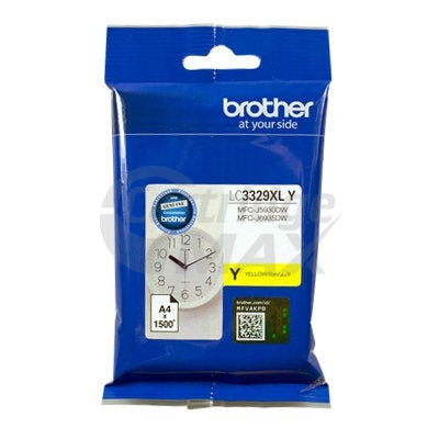 Original Brother LC-3329XLY High Yield Yellow Ink Cartridge