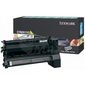 Lexmark (C782X1YG) Original C782 Extra High Yield Yellow Toner Cartridge