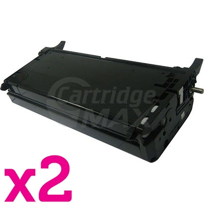 2 x Generic Fuji Xerox DocuPrint C2200, C3300dx Black Toner Cartridge - 9,000 pages (CT350674)