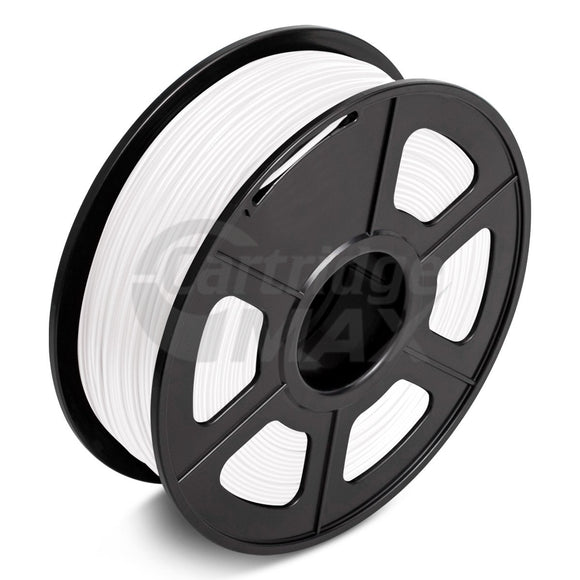 1 x ABS 3D Filament 1.75mm White - 1KG