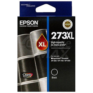 Epson 273XL Original Black High Yield Ink Cartridge [C13T274192]