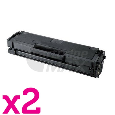 2 x Samsung ML2160/2165W, SCX3405F/FW (MLT-D101S 101) Generic Black Toner Cartridge SU698A