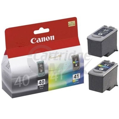 Canon PG-40 & CL-41 Original Ink Twin Pack PG40CL41CP [1BK,1C]