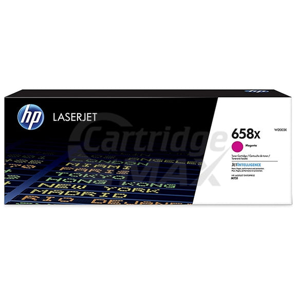 HP 658X W2003X Original Magenta High Yield Toner Cartridge