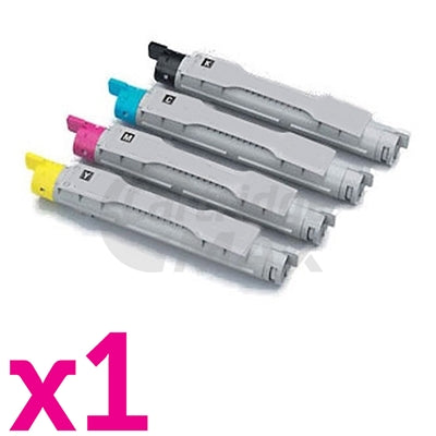 4-Pack Fuji Xerox DocuPrint C2535A Generic Toner Cartridge [1BK,1C,1M,1Y]