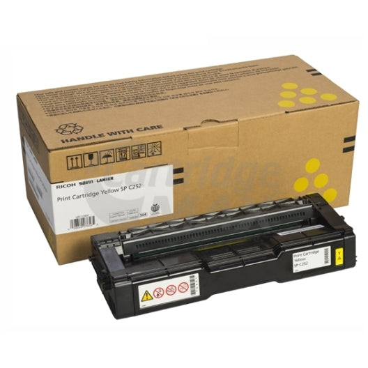 Ricoh SP C252DN / SP C252SF / SP C262SFNW Original Yellow Toner Cartridge [407723]