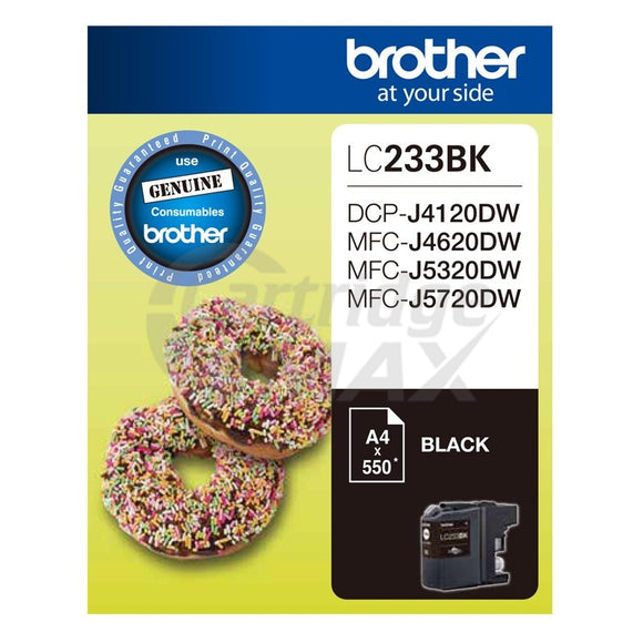 Original Brother LC-233BK Black Ink Cartridge