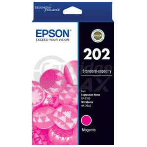 Epson 202 Original Magenta Ink Cartridge [C13T02N392]