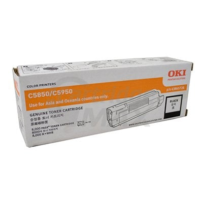 Original OKI MC852 Black Toner - 7,000 pages (44643024)