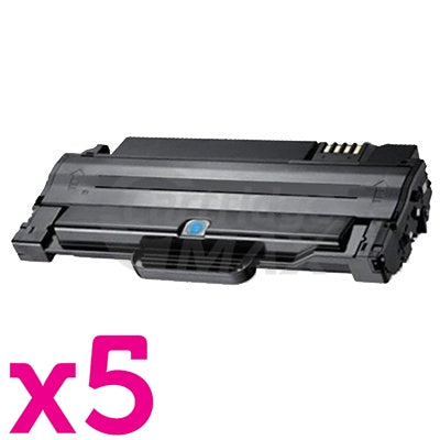 5 x Generic Samsung ML-1915/2520/2525/2540/2540/2545/2580N/SCX-4623F (MLT-D105L 105L) Black Toner Cartridge SU768A