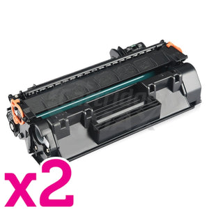 2 x Canon CART-319 Black Generic Toner Cartridge