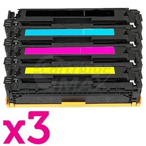 3 sets of 4 Pack HP CF400X-CF403X (201X) Generic Toner Cartridges [3BK,3C,3M,3Y]