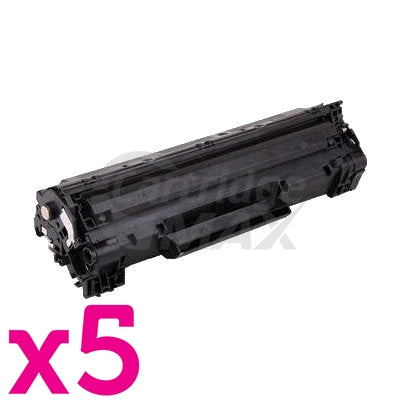 5 x HP CF283A (83A) Generic Black Toner Cartridge - 1,500 Pages