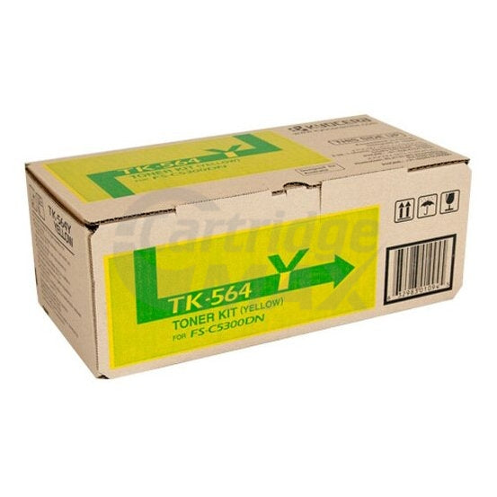 Original Kyocera TK-564Y Yellow Toner Cartridge FS-C5300DN, FS-C5350DN, P-6030CDN