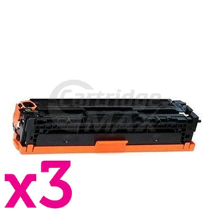 3 x HP 410X (CF410X) Generic Black Toner Cartridge
