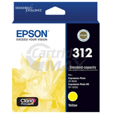 Epson 312 (C13T182492) Original Yellow Inkjet Cartridge