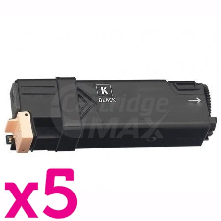 5 x Fuji Xerox DocuPrint C1110 Generic Black Toner Cartridge - 2,000 pages (CT201114)
