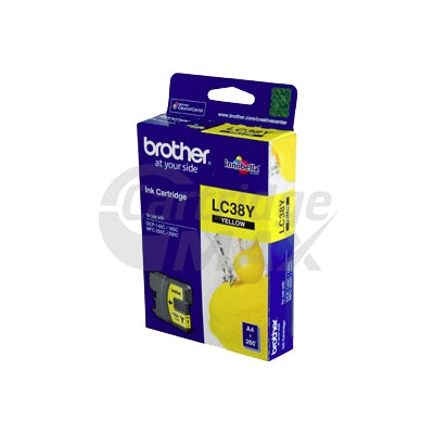 Original Brother LC-38Y Yellow Inkjet