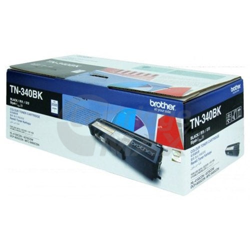 Original Brother TN-340BK Black Toner Cartridge