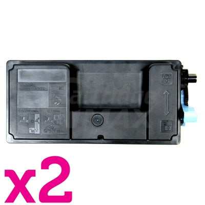 2 x Compatible TK-3134 Black Toner Kit For Kyocera FS-4200DN, FS-4300DN
