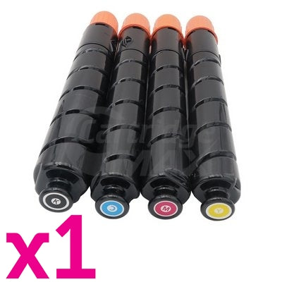 4 Pack Generic Canon (GPR-30) TG-45 Toner Cartridges [1BK,1C,1M,1Y]