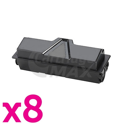 8 x Compatible for TK-1144 Black Toner Cartridge suitable for Kyocera FS-1035, FS-1035MFP, FS-1135, FS-1135MFP, M-2535DN