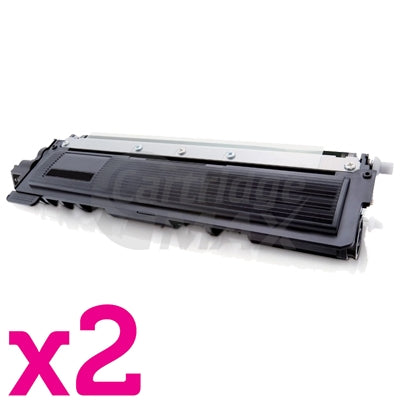 2 x Brother TN-240BK Generic Black Toner Cartridge