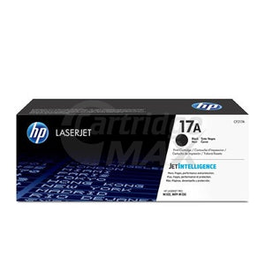 1 x HP CF217A (17A) Original Black Toner Cartridge - 1,600 Pages