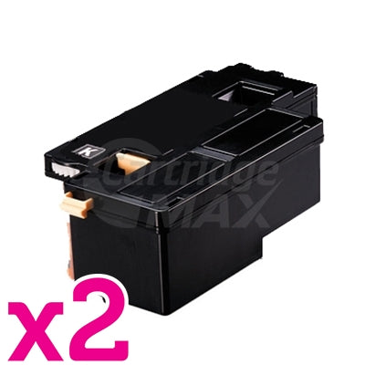 2 x Generic Fuji Xerox Docuprint CM115 CP115 CP116 CM225 CP225 Black High Yield Toner Cartridge (CT202264)