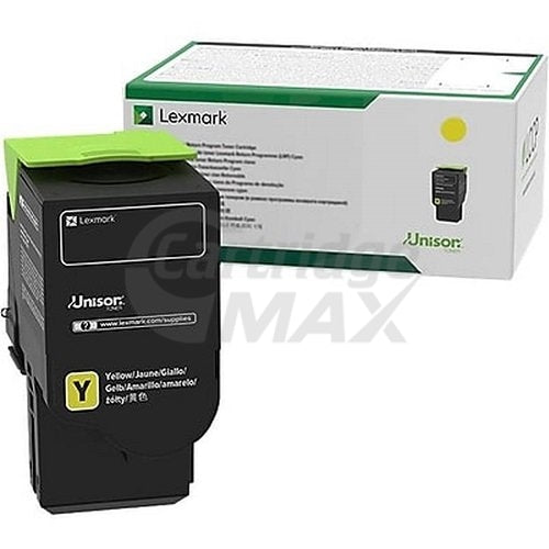 Lexmark 78C6UYE Original CS521 / CS622 / CX622 / CX625 Yellow Ultra High Yield Toner