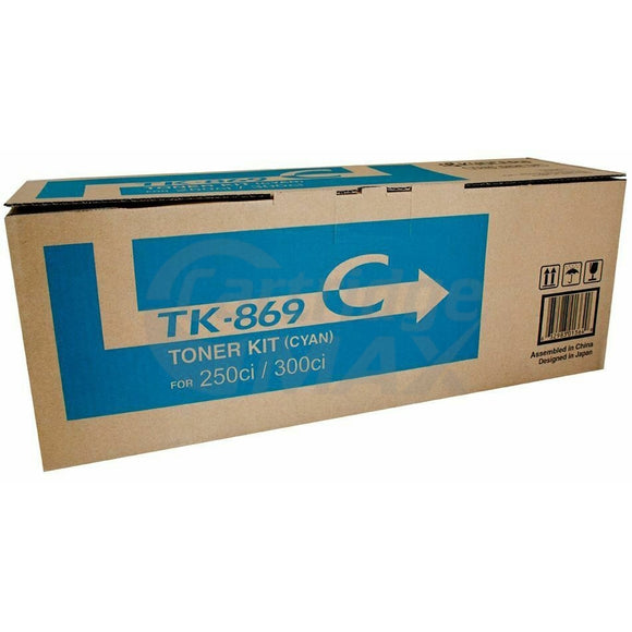 1 x Original Kyocera TK-869C Cyan Toner TASKalfa 250ci, TASKalfa 300ci