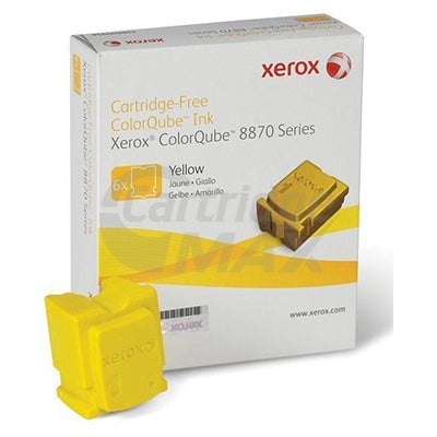Fuji Xerox ColorQube 8870 Original Yellow Ink Sticks (108R00987)