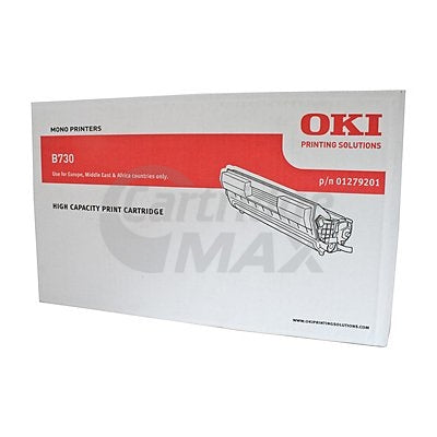 OKI B730 Original Black Toner Cartridge - 25,000 pages (1279201)