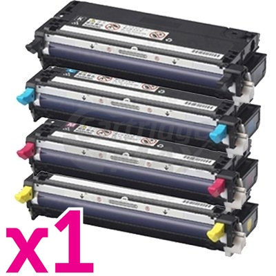 4 Pack Fuji Xerox DocuPrint C2100 / C3210DX Generic Toner Cartridges (CT350485-CT350488)