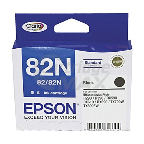 Original Epson T1121 82N Black Ink Cartridge