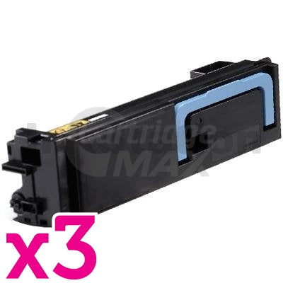 3 x Compatible TK-564K Black Toner Cartridge For Kyocera FS-C5300DN, FS-C5350DN, P-6030CDN