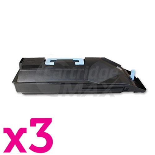 3 x Compatible TK-884K Black Toner Cartridge For Kyocera FS-C8500DN