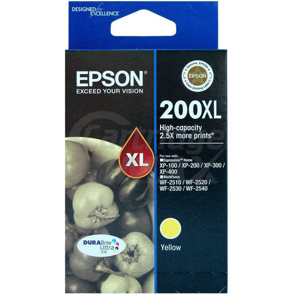 Epson 200XL (C13T201492) Original Yellow High Yield Inkjet Cartridge
