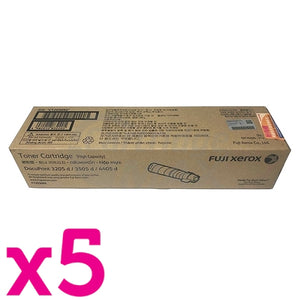5 x Fuji Xerox DocuPrint 3505 d / 4405 d Original High Yield Toner Cartridge (CT203095)