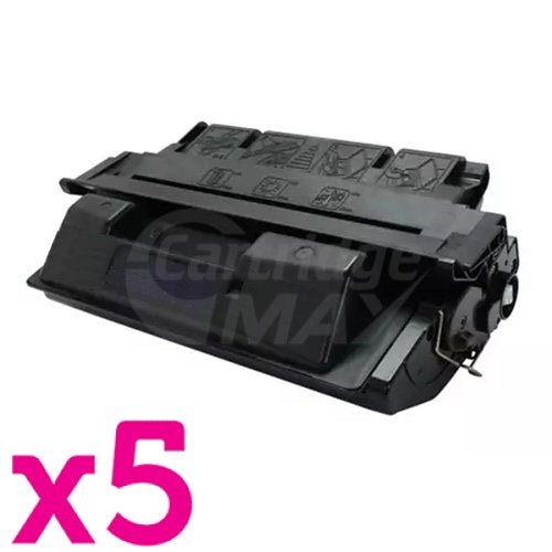 5 x HP C4127X (27X) Generic Black Toner Cartridge - 10,000 Pages