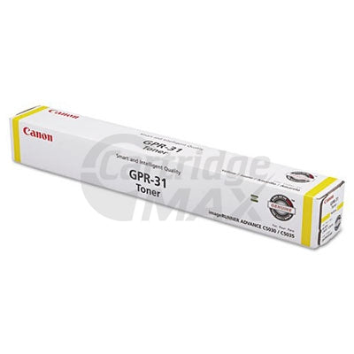 1 x Original Canon (GPR-31) TG-46Y Yellow Toner