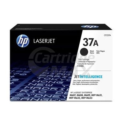 1 x HP CF237A (37A) Original Black Toner Cartridge - 11,000 Pages
