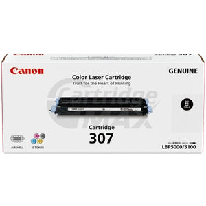 Canon LBP5000 LBP5100 (CART-307BK) Original Black Toner Cartridge - 2,500 Pages
