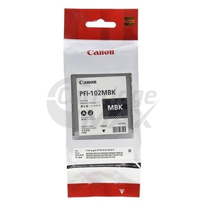 Original Canon PFI-102BK Black Ink Cartridge