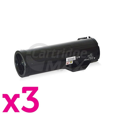 3 x Fuji Xerox DocuPrint P455d M455DF Generic Toner Cartridge - 25,000 pages (CT201949)