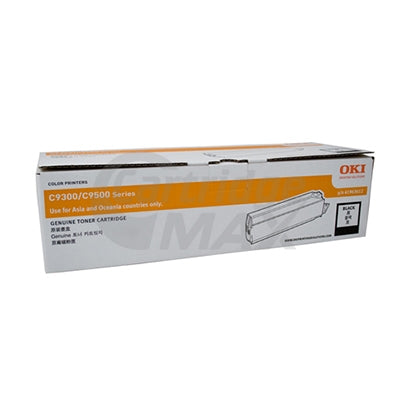 OKI Original C9300/C9500 Black Toner Cartridge - 15,000 pages (41963612)